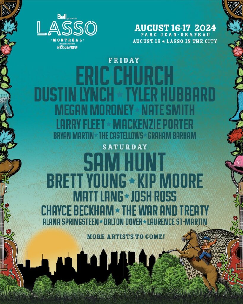 LASSO 2024 with Headliners Sam Hunt, Eric Church, and More!